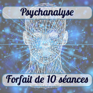 psychanalyse montfavet visage numérique de face sur fond bleu